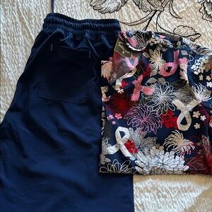 Navy scrub set SZ Xl.